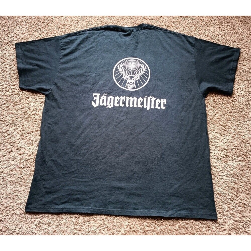 JAGERMEISTER GERMAN HERBAL LIQUEUR T-SHIRT MENS 2XL